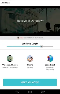 Magisto Magical Video Editor android App screenshot 4